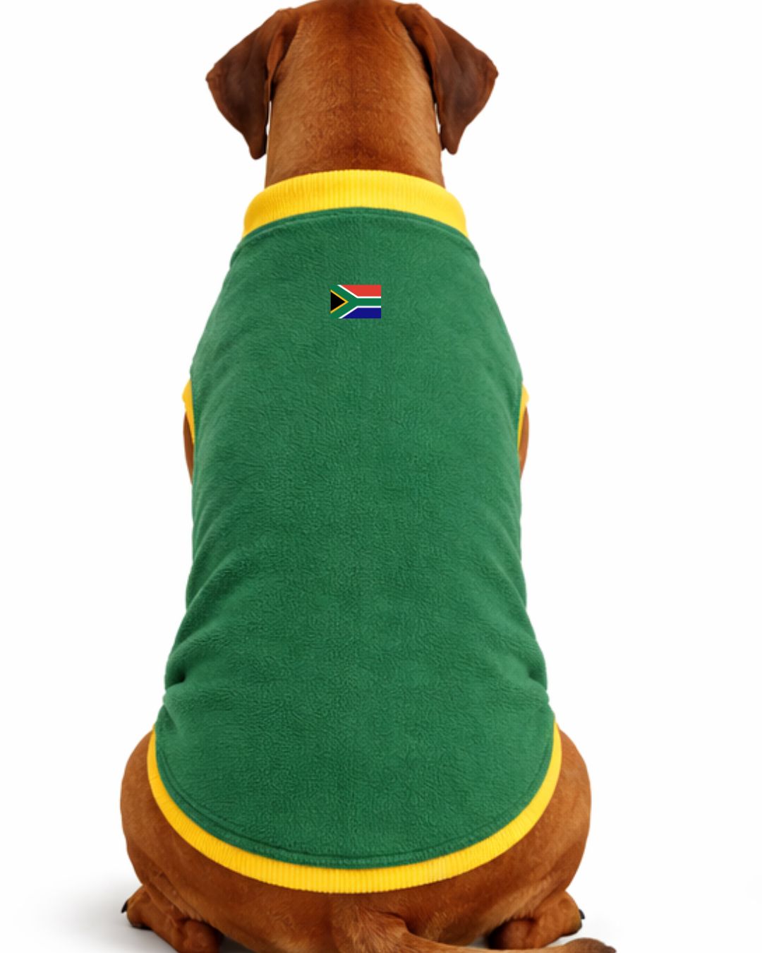 SA fleece dog supporters jersey